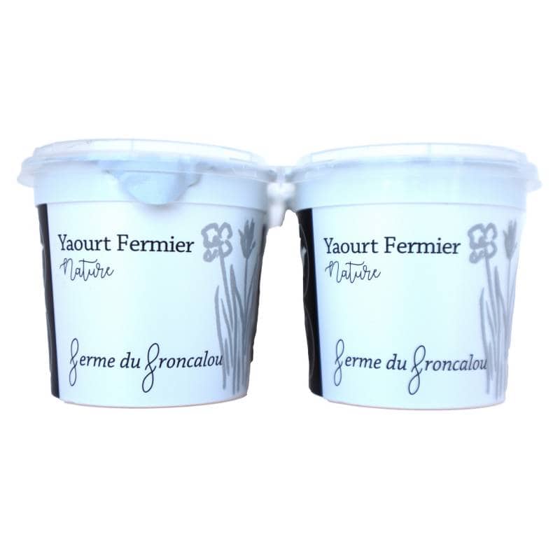 Yaourt fermier nature 4x100gr