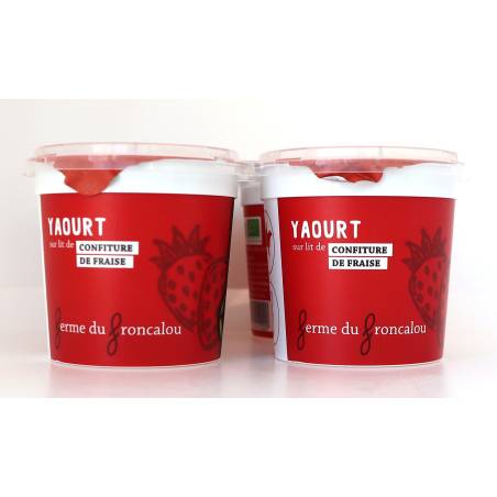 Yaourt Fraise 4x100g