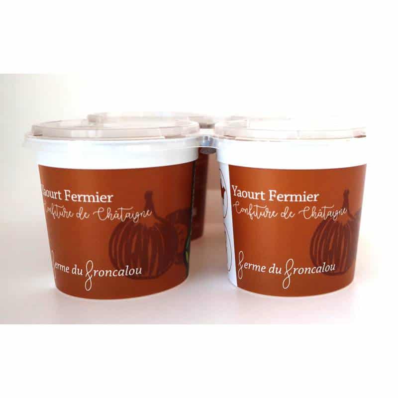 Yaourt Châtaigne 4x100g