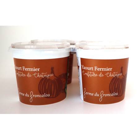 Yaourt Châtaigne 4x100g