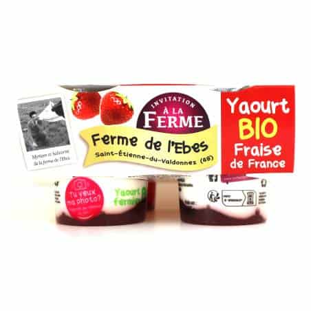 Yaourt Bio Fraise 4x125g