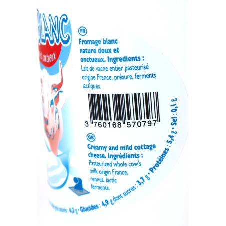 Fromage blanc nature 500g