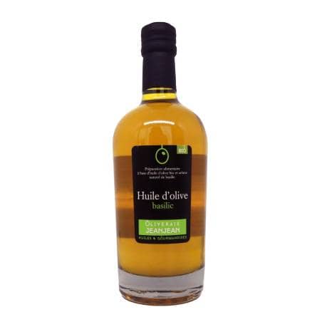 Huile d'olive basilic 50cl