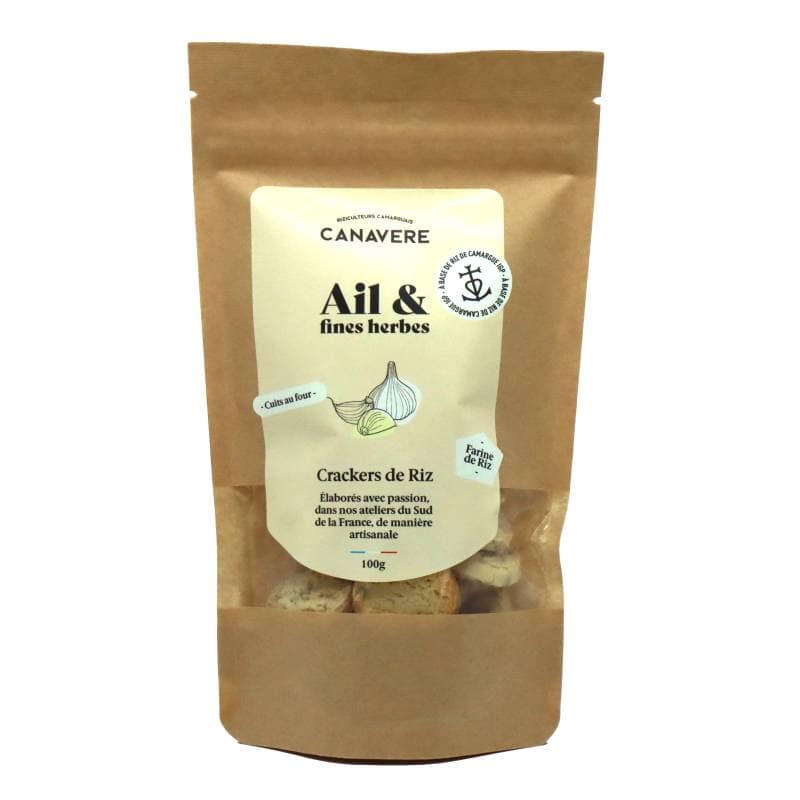 Crackers Ail & Fines herbes 100g