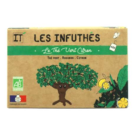 Thé vert citron bio 30g