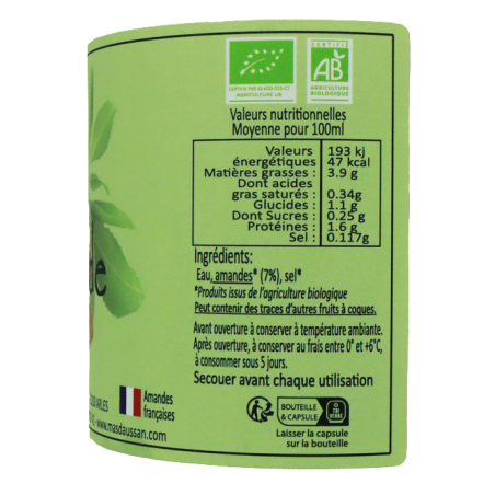 Lait d'amande 75cl