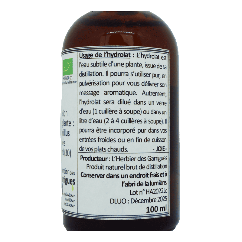 Hydrolat Verveine citronée spray 100ml