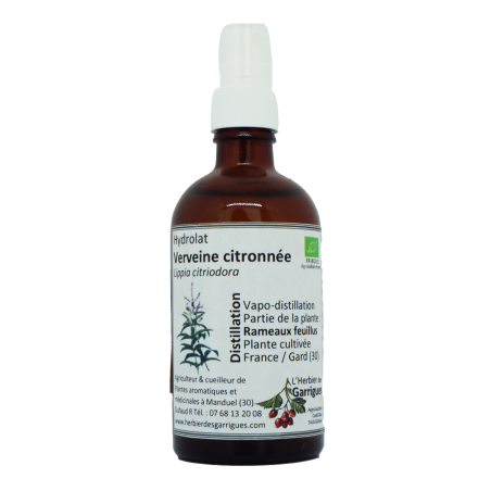 Hydrolat Verveine citronée spray 100ml