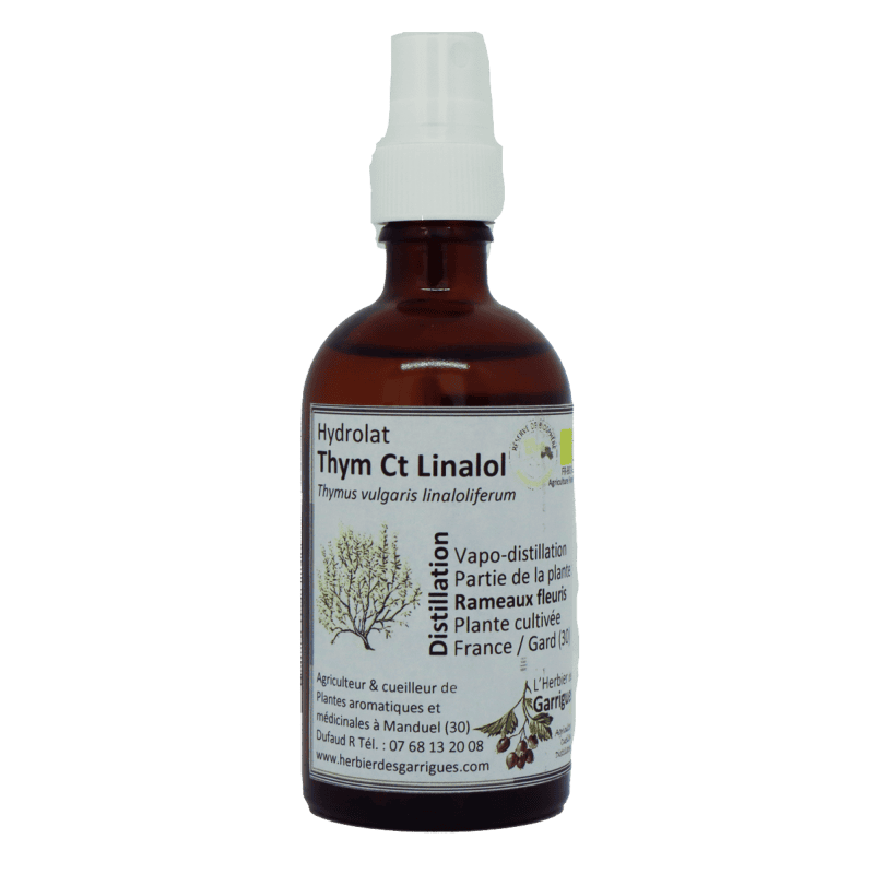 Hydrolat Thym à linalol spray 100ml