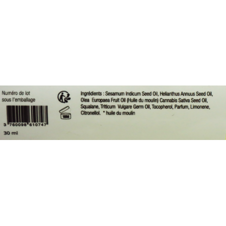 Huile visage 30ml