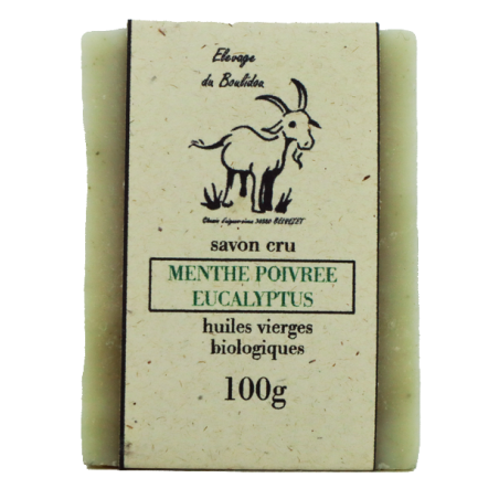 Savon Menthe poivrée eucalyptus 100g