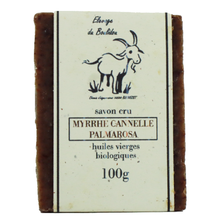 Savon Myrrhe Cannelle Palmarosa 100g