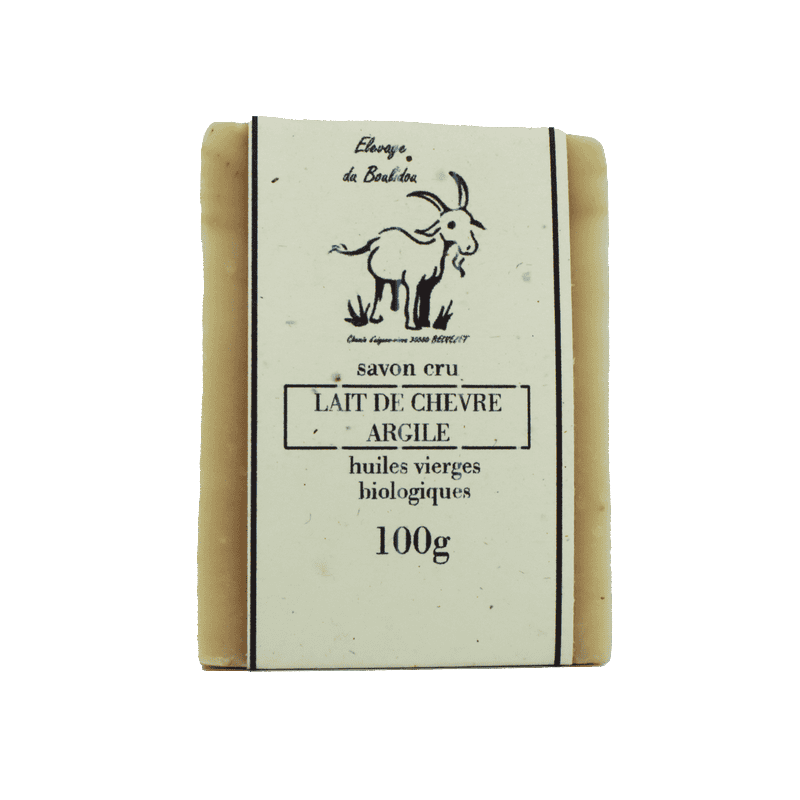 Savon Lait de chèvre argile 100g