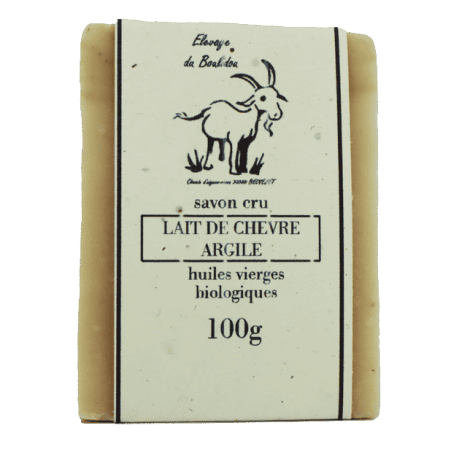 Savon Lait de chèvre argile 100g