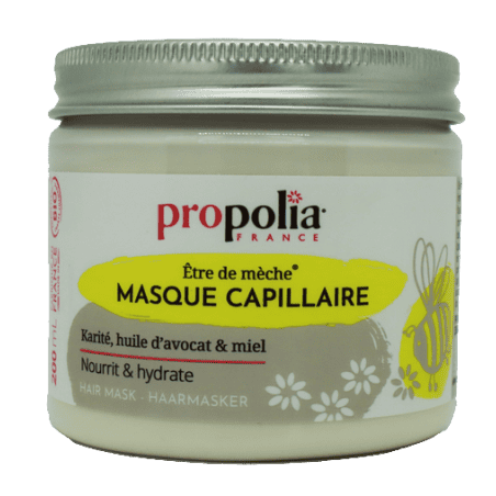 Masque cheveux Bio Karité, Miel & Huile d'avocat 200ml