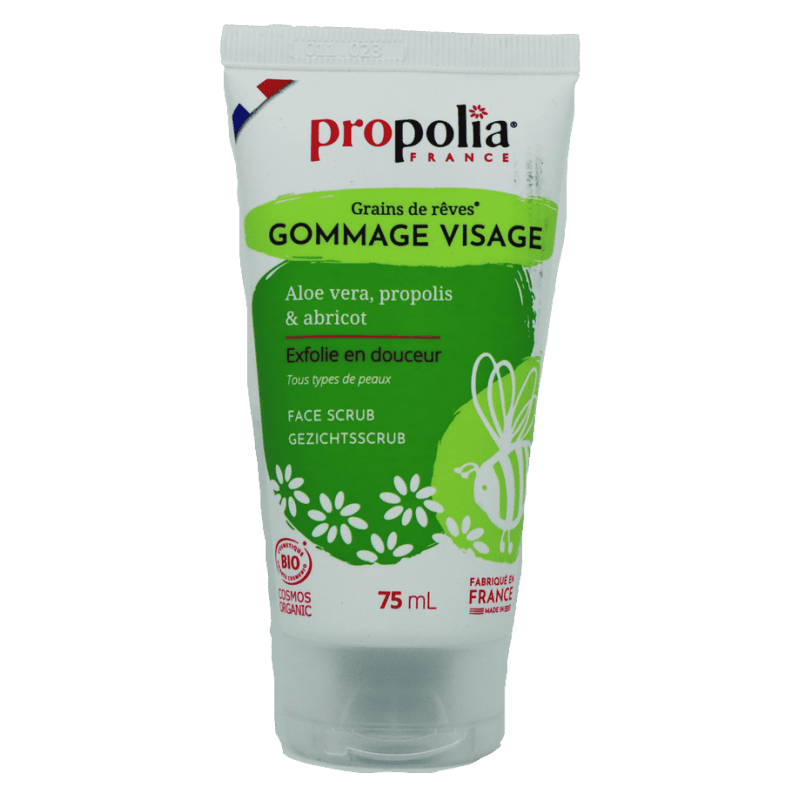Gommage visage Bio Propolis, Aloe vera & Abricot 75ml