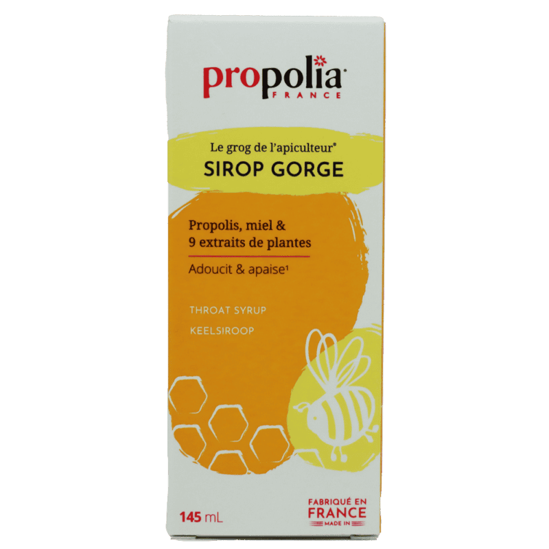 Sirop Gorge Propolis, Miel & Citron 145ml