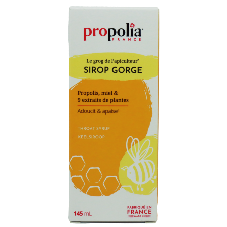 Sirop Gorge Propolis, Miel & Citron 145ml