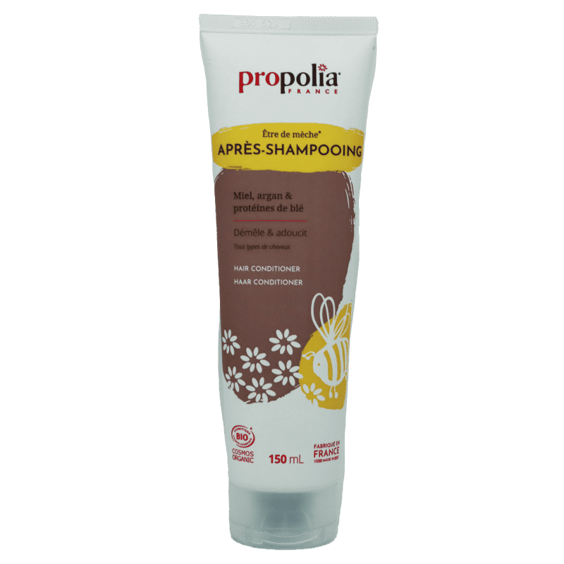 Après-shampoing certifié Bio Miel, Argan & Protéines de blé 150ml