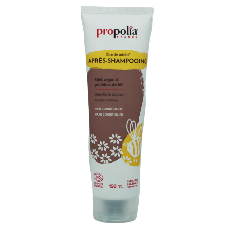 Après-shampoing certifié Bio Miel, Argan & Protéines de blé 150ml