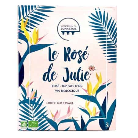 Le rosé de Julie 3L - Vigerons du Sommiérois