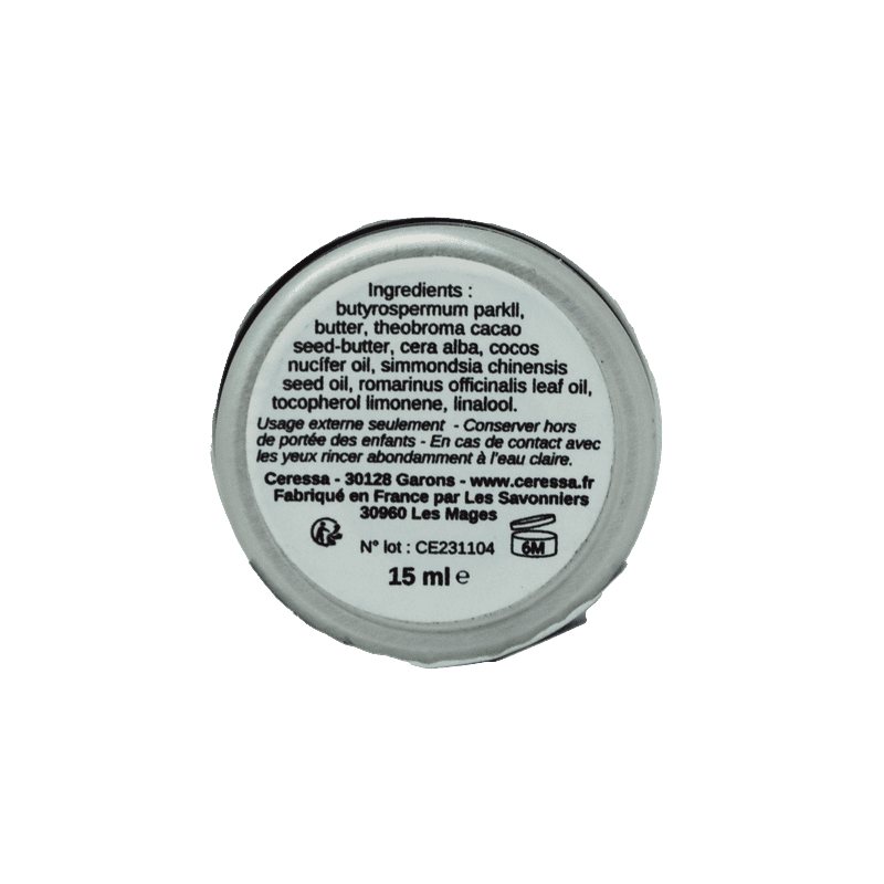 Baume à lèvre romarin - 15ml