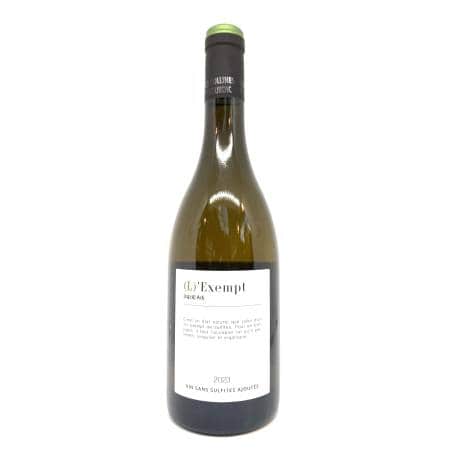 L'Exempt blanc - Collines du Bourdic