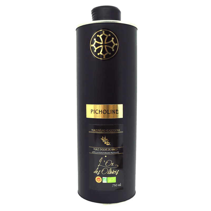 Huile d'olive AOP Nîmes bio 75cl