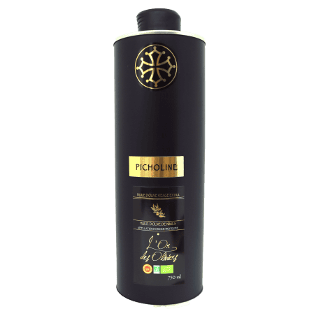 Huile d'olive AOP Nîmes bio 75cl