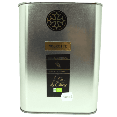 Huile d'olive Négrette bio 2L