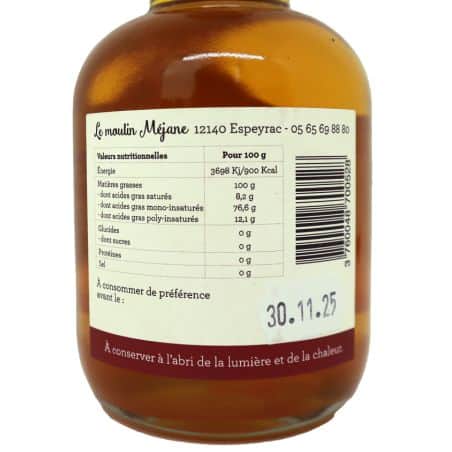 Huile de noisette 25cl