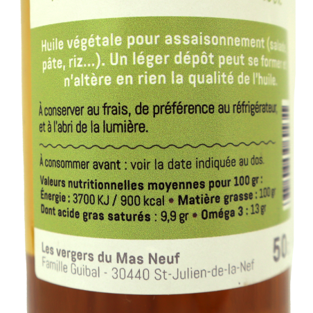 Huile de Noix 50cl