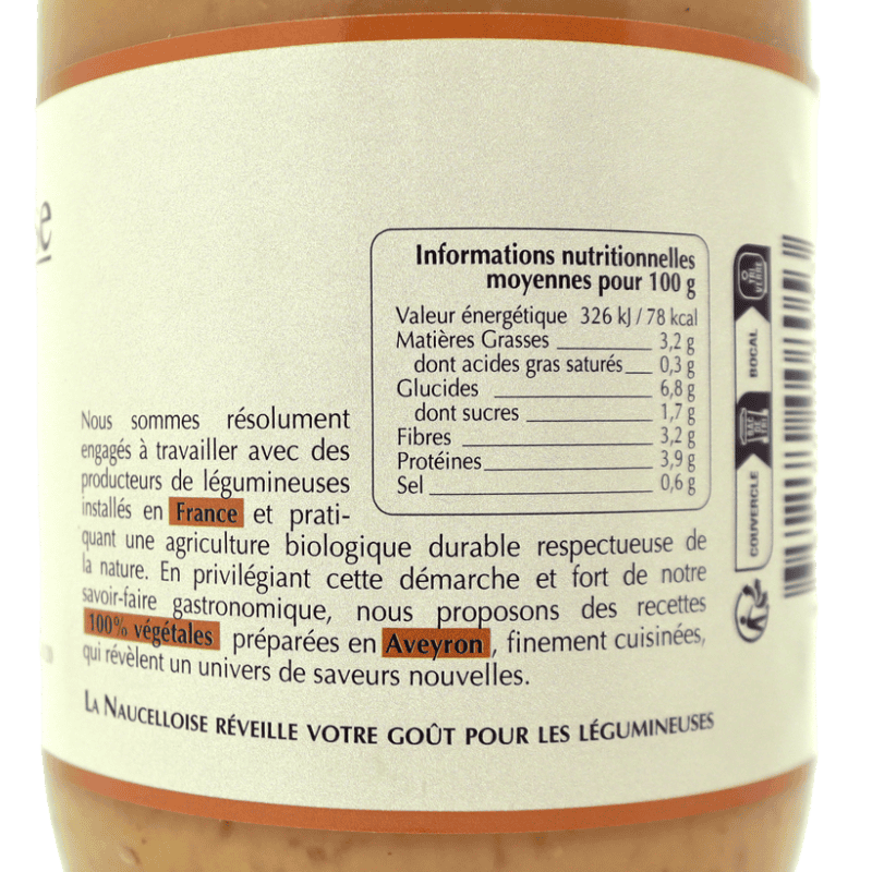 Soupe de pois cassés anis vert 580g