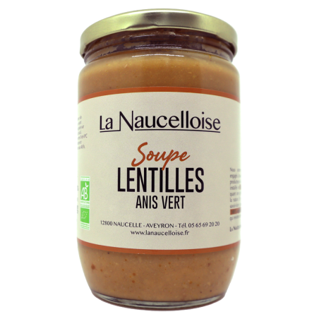 Soupe de pois cassés anis vert 580g