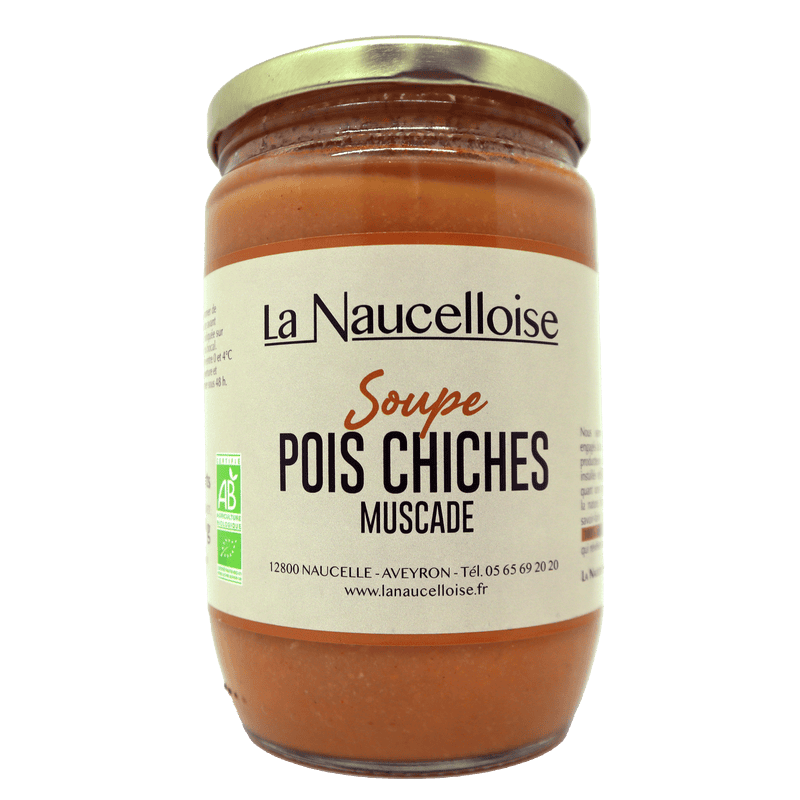 Soupe de pois cassés muscade 580g