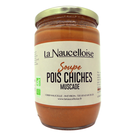 Soupe de pois cassés muscade 580g