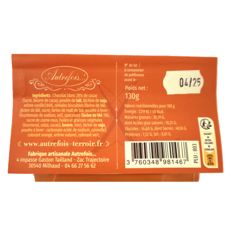 Sachet Perles Spéculoos 130g