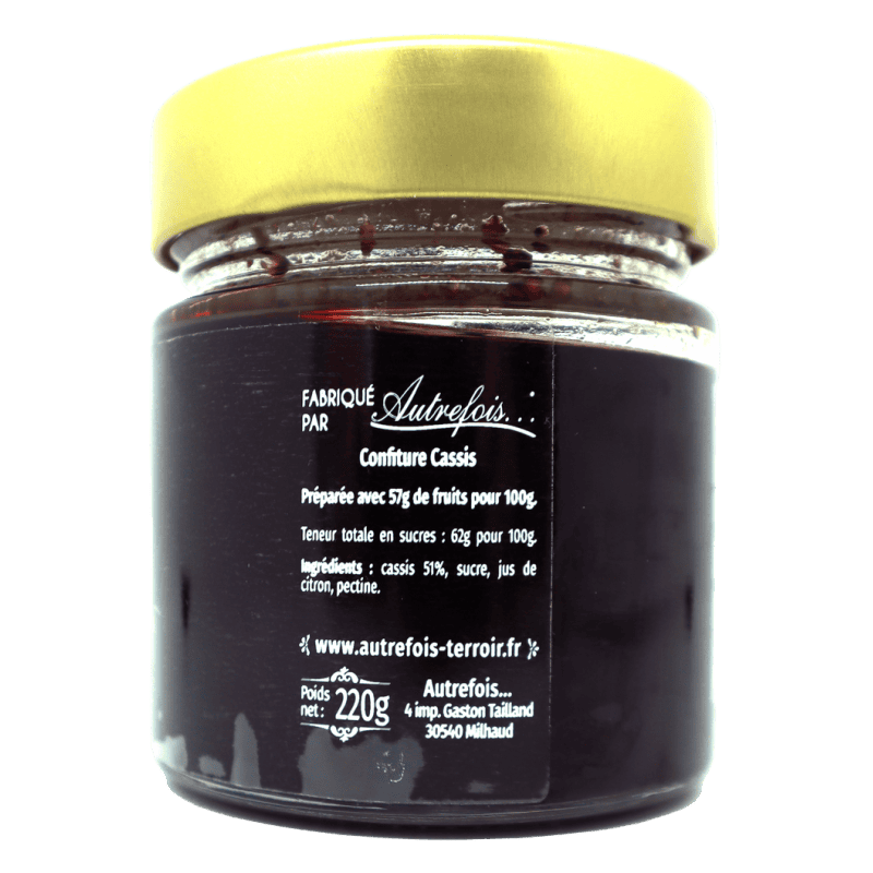 Confiture Cassis 220g