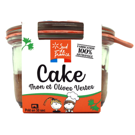 Cake Thon olives vertes 95g