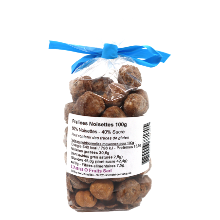 Noisettes pralines 100g