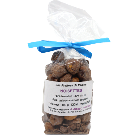 Noisettes pralines 100g