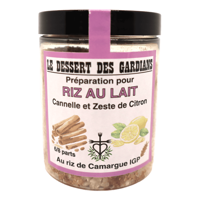 Riz au lait cannelle et zeste de citron 210g