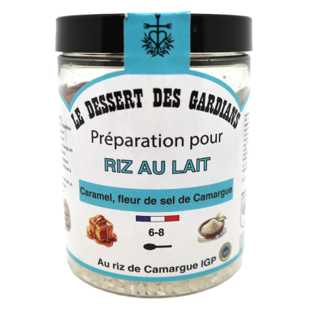 Riz au lait caramel fleur de sel Camargue 230g