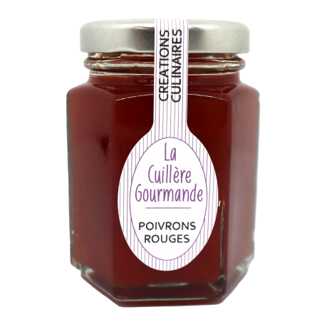 Chutney Poivrons rouges au piment 130g