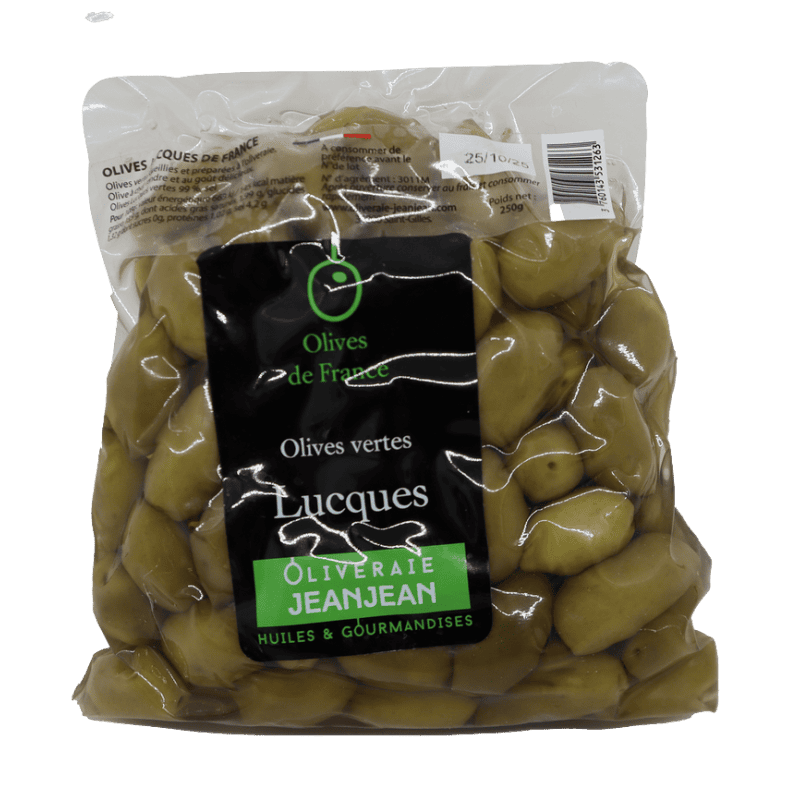Olives vertes Lucques 250g