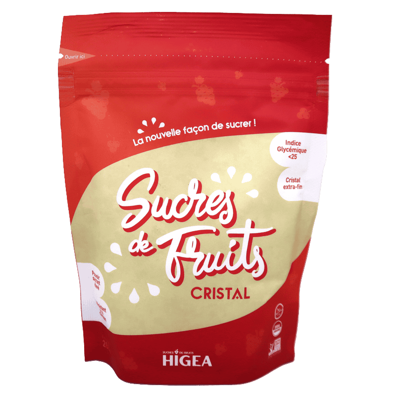 Sucres de fruits cristal 200g