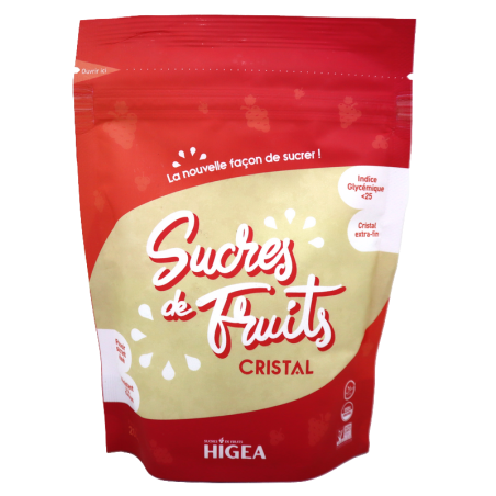 Sucres de fruits cristal 200g