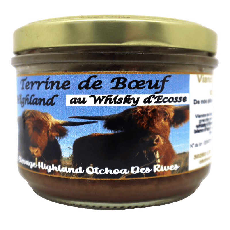 Terrine Bœuf au Whisky 180g