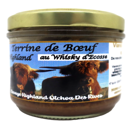 Terrine Bœuf au Whisky 180g