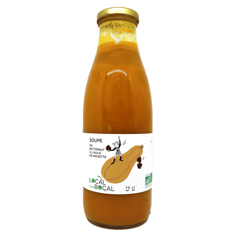 Soupe de butternut à l'huile de noisette 75cl